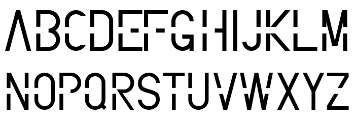 qubeq Regular Font LOWERCASE