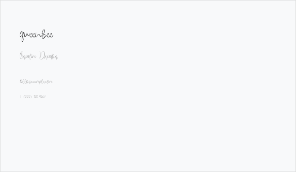 queenbee Business Card