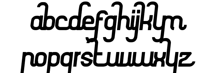 quickland 字体 小写