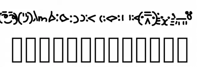 quickpickglyphsal 字体 大写