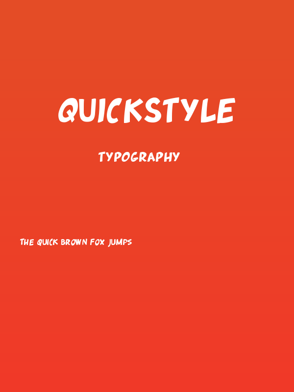 quickstyle Poster