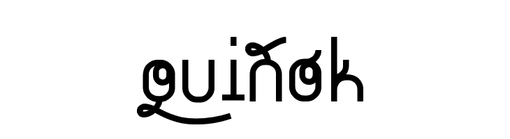 quiñók  नि: शुल्क फ़ॉन्ट्स डाउनलोड
