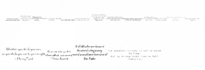 quotes varies Font LOWERCASE