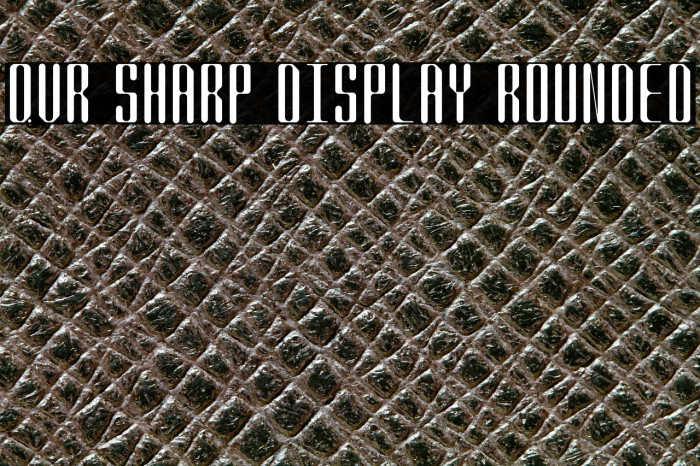 QVR Sharp Display Rounded Example 2