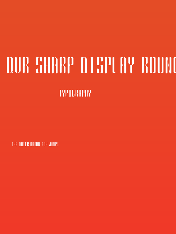 QVR Sharp Display Rounded Poster