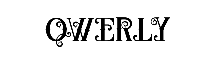 QWERLY  font caratteri gratis