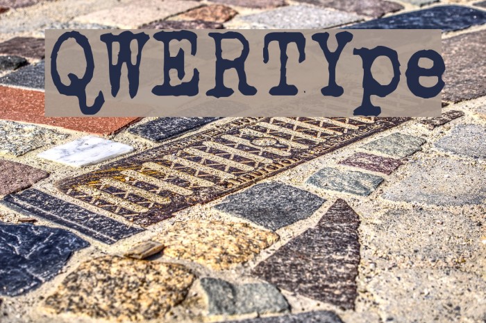 QWERTYpe Font examples