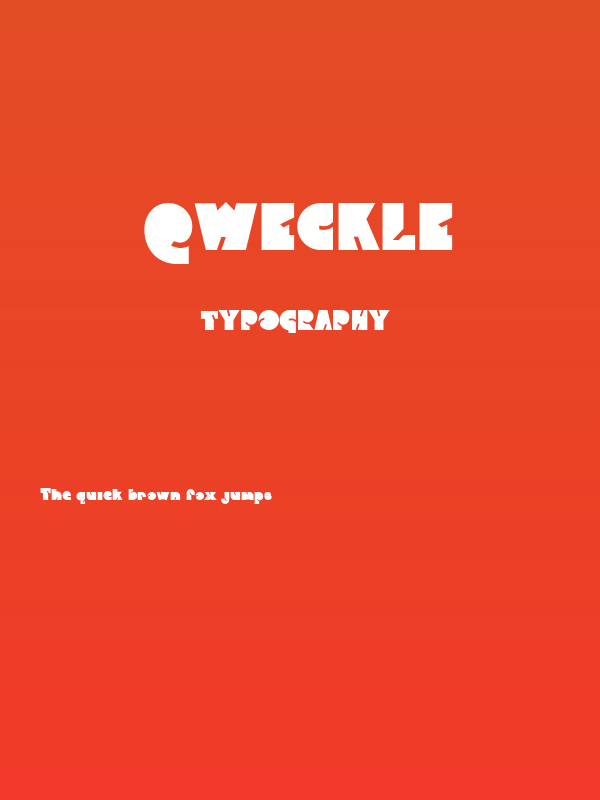 Qweckle Poster