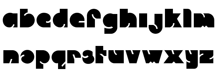 Qweckle Font LOWERCASE