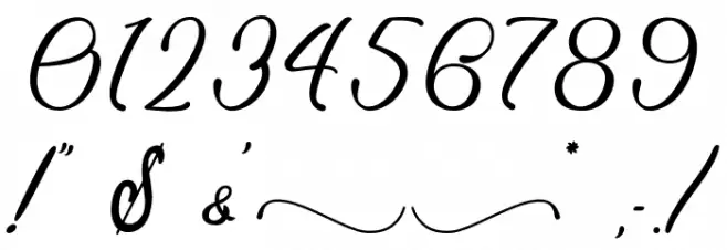 Qwerty Ability - Personal Use Font OTHER CHARS