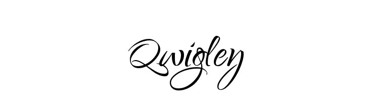 Az oldalon használható betűtípusok Qwigley