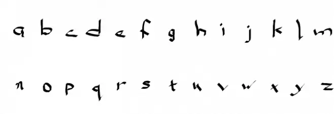 Qwikscribble Normal Fuentes MINÚSCULAS