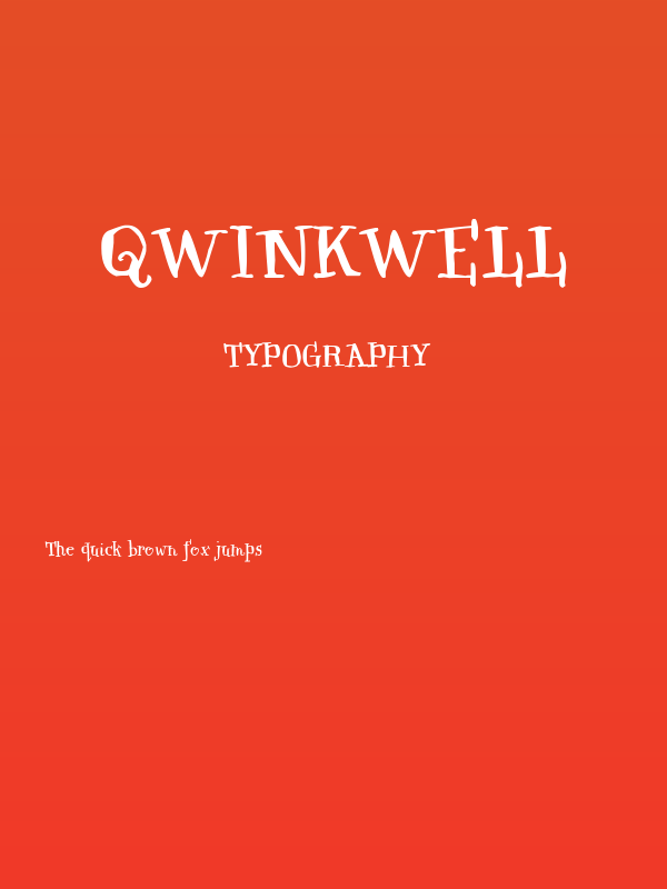 Qwinkwell Poster