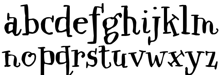 Qwinkwell Font LOWERCASE