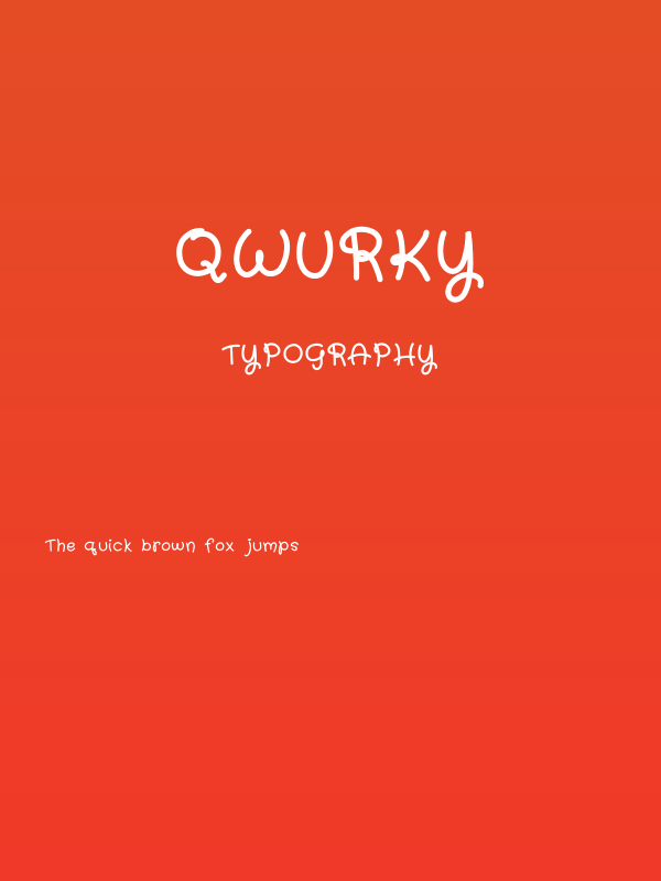 qwurky Poster