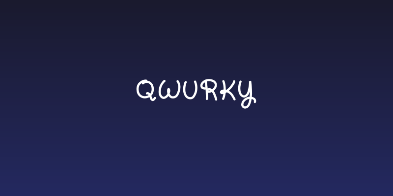 qwurky Social Header