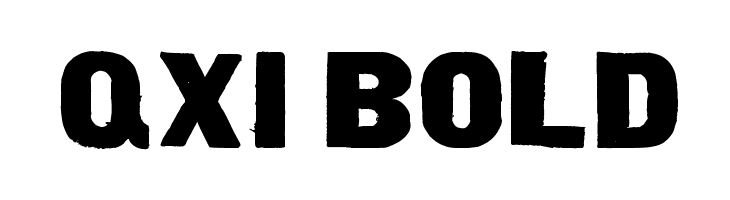 qxi Bold Font