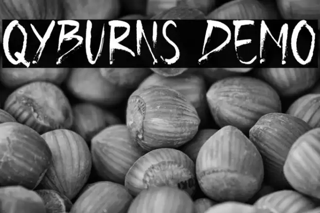Qyburns Demo Font examples