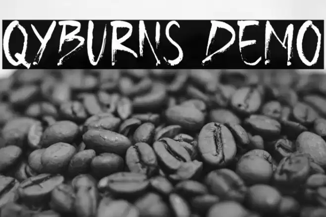Qyburns Demo Font examples