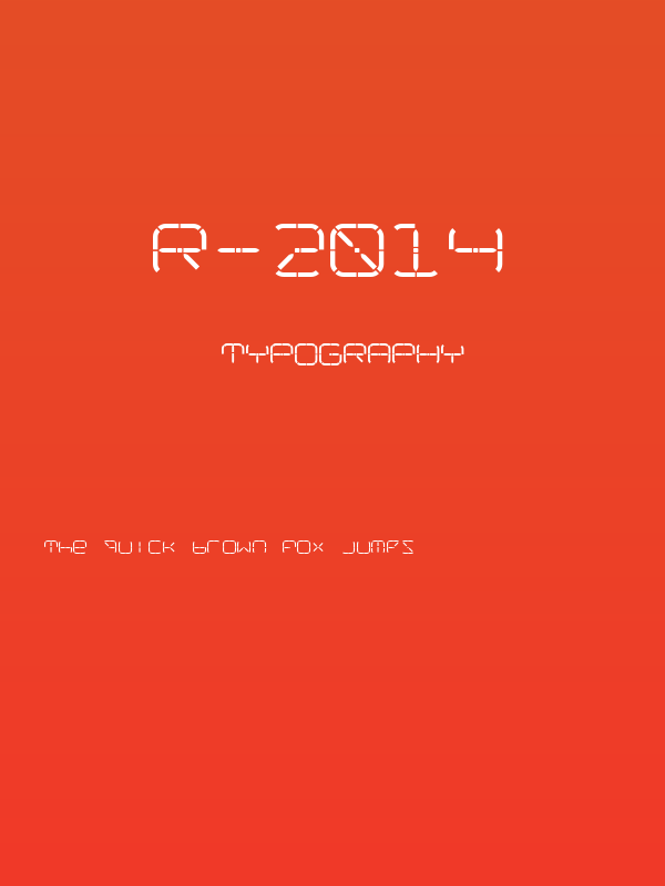 R-2014 Poster