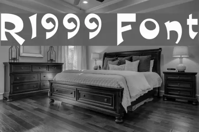 R1999 Шрифта examples