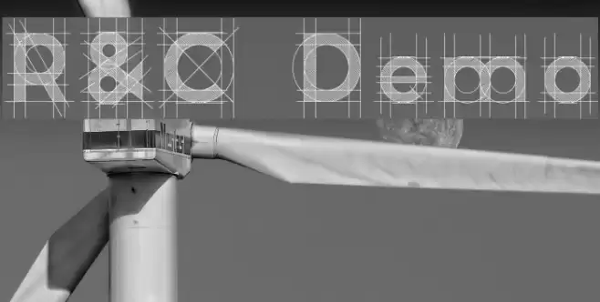 R&C Demo Font examples