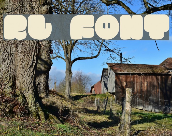 RÖLÓ! Font examples