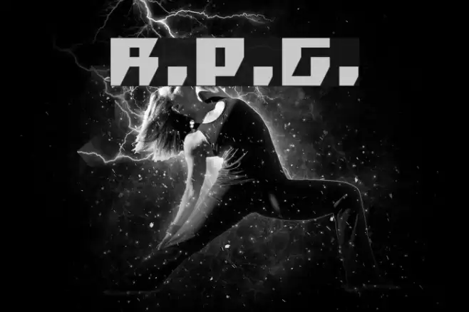 R.P.G. Schriftart examples