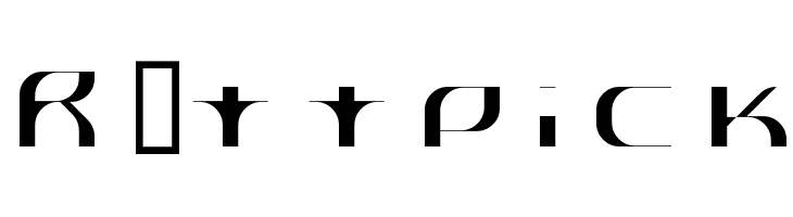 Råttpick  フリーフォントのダウンロード