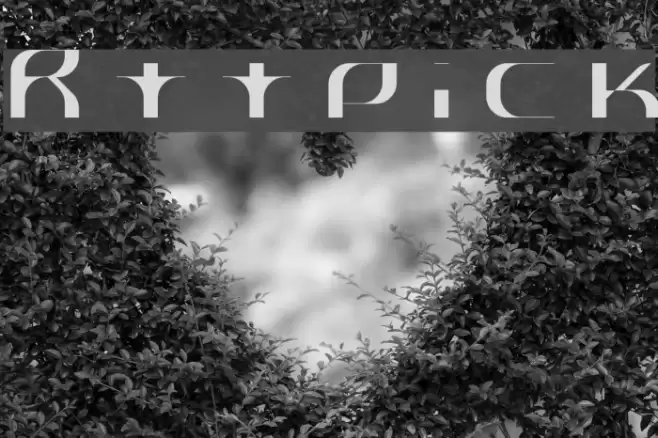 Råttpick Font examples