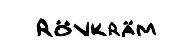 Rövkräm  Descarca Fonturi Gratis