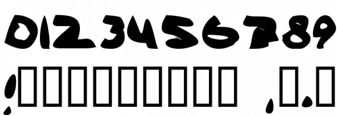 Rövkräm Font OTHER CHARS