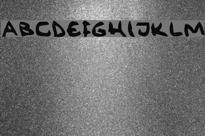 Rövkräm Font examples