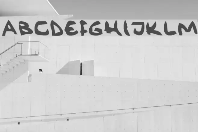 Rövkräm Font examples