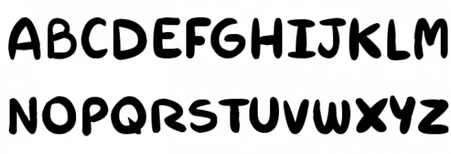 RAB Schriftart Groß