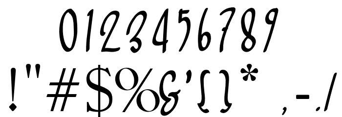 RABALI Font OTHER CHARS
