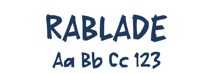 RABLADE Font Preview