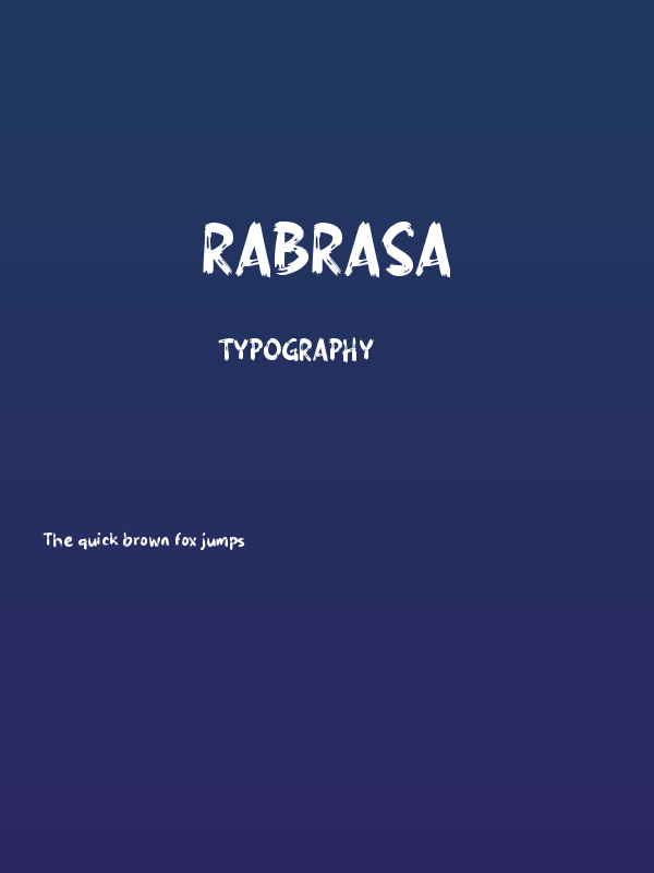 RABRASA Poster