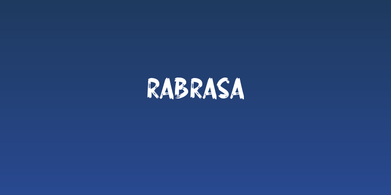 RABRASA Social Header