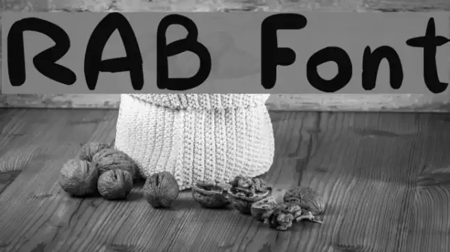RAB Font examples