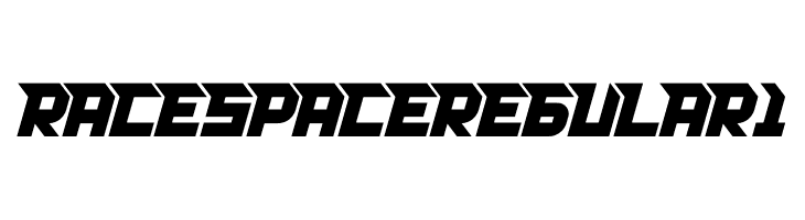 RACE SPACE REGULAR 1  免费字体下载