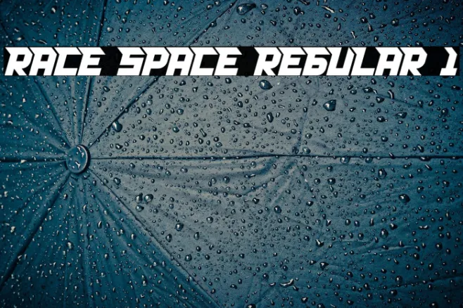 RACE SPACE REGULAR 1 Example 3