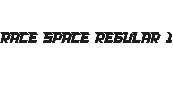 RACE SPACE REGULAR 1 Logo