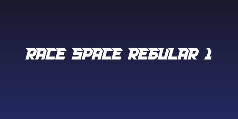 RACE SPACE REGULAR 1 Social Header