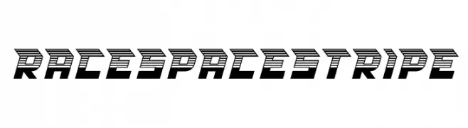 RACE SPACE STRIPE  baixar fontes gratis