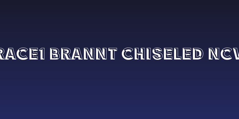 RACE1 Brannt Chiseled NCV Social Header