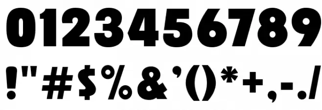 RACE1 Brannt NCV Font OTHER CHARS