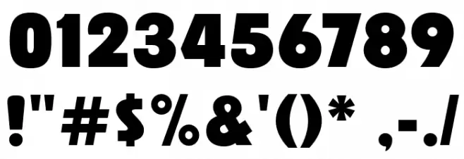 RACE1 Brannt NCV Font OTHER CHARS