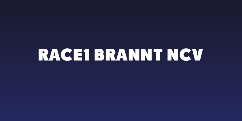 RACE1 Brannt NCV Social Header