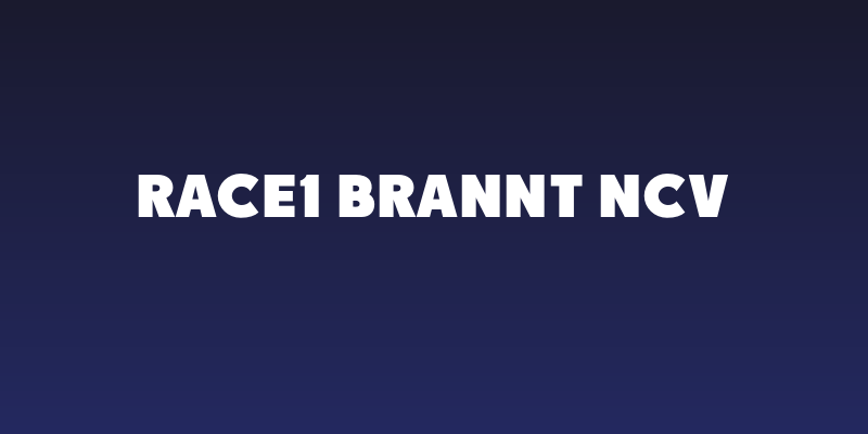 RACE1 Brannt NCV Social Header